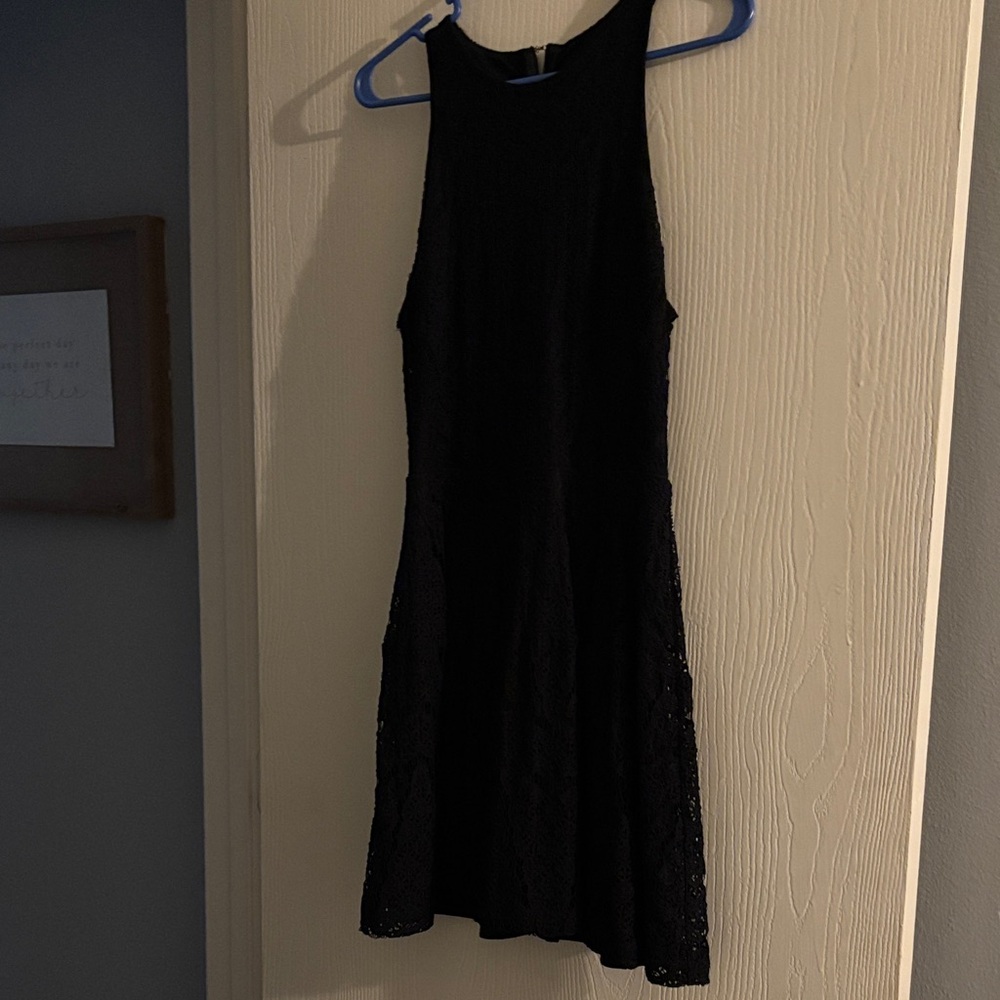 Mossimo Supply Co. Black Lace Mini Dress